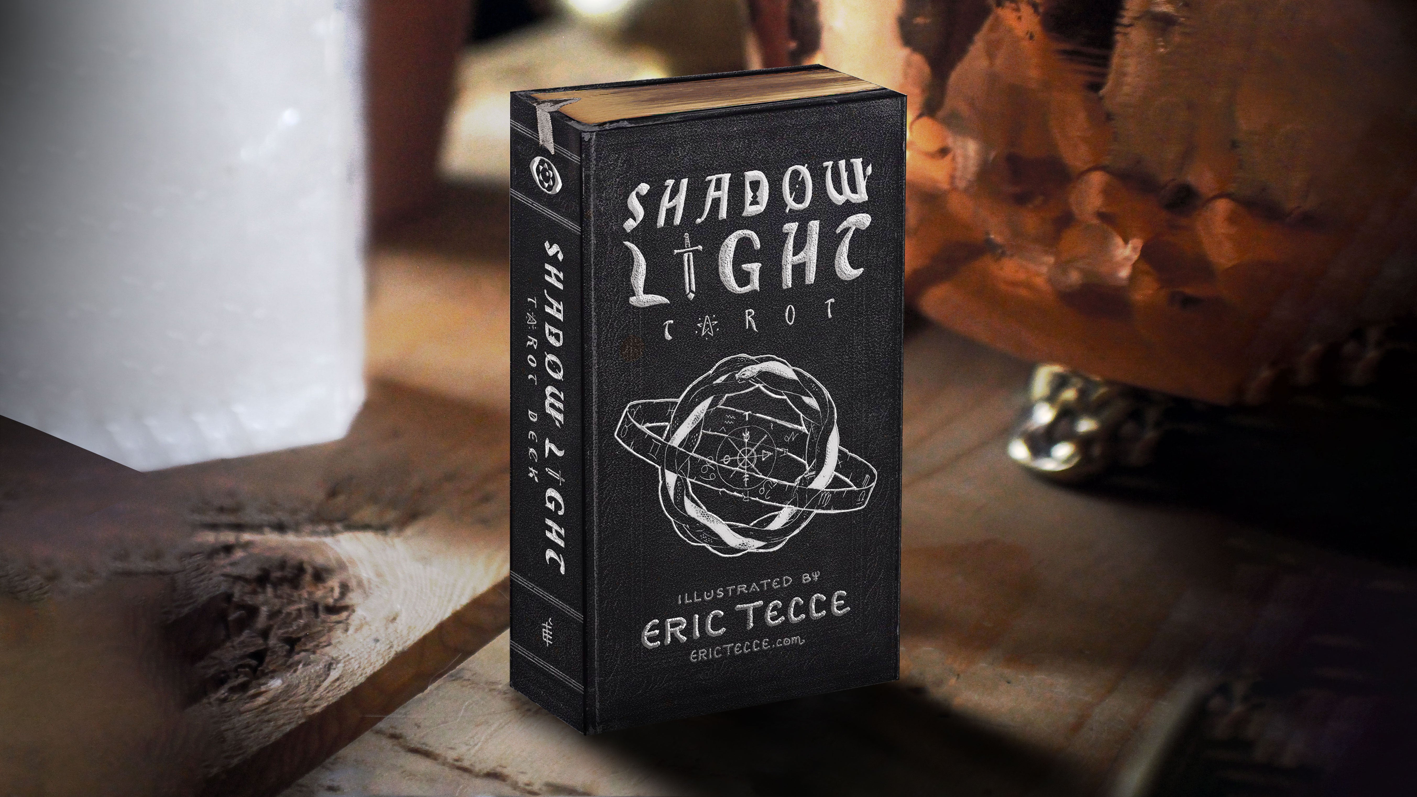 'Shadow Light' Tarot Deck by Illustrator Eric Tecce