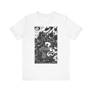 'The Magician Tarot Card' Illustration Unisex Jersey T-Shirt