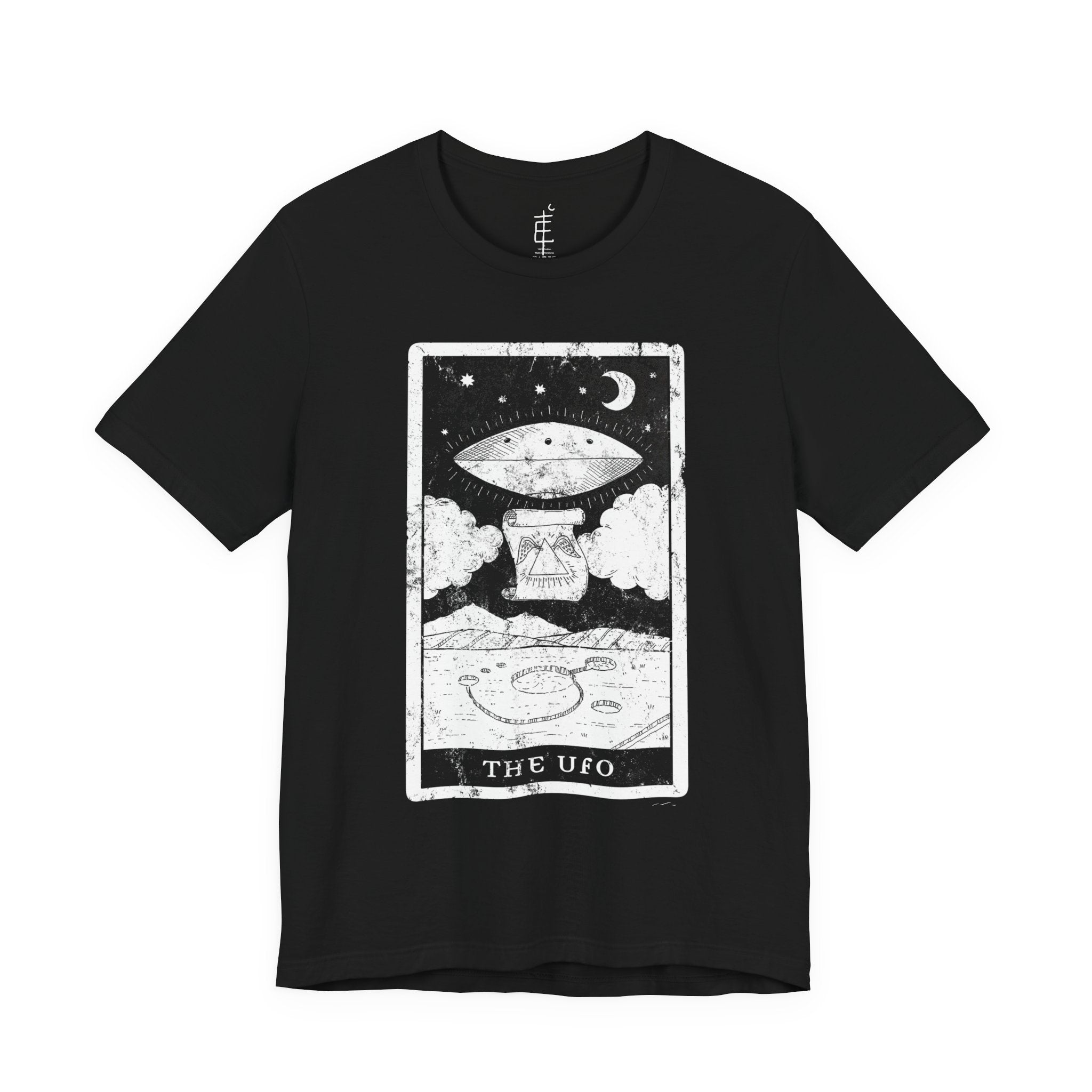 'The UFO Tarot Card' Unisex Jersey Tee