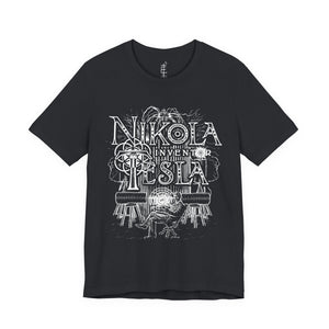 'Nikola Tesla' Unisex Jersey Tee