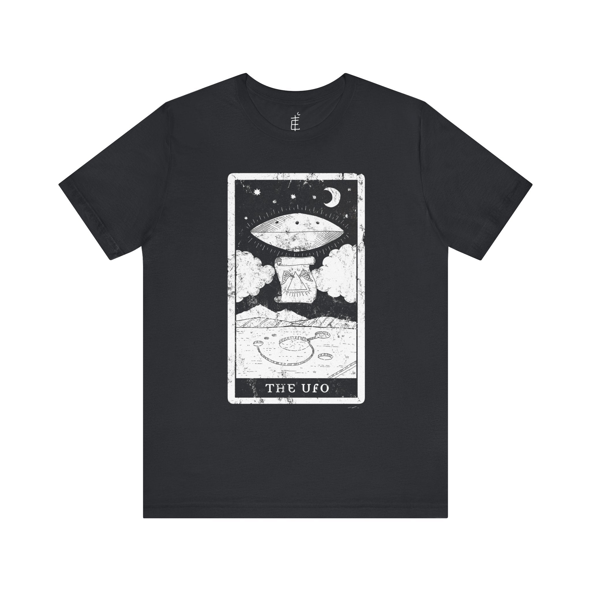 'The UFO Tarot Card' Unisex Jersey Tee