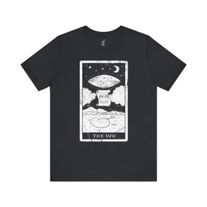 'The UFO Tarot Card' Unisex Jersey Tee