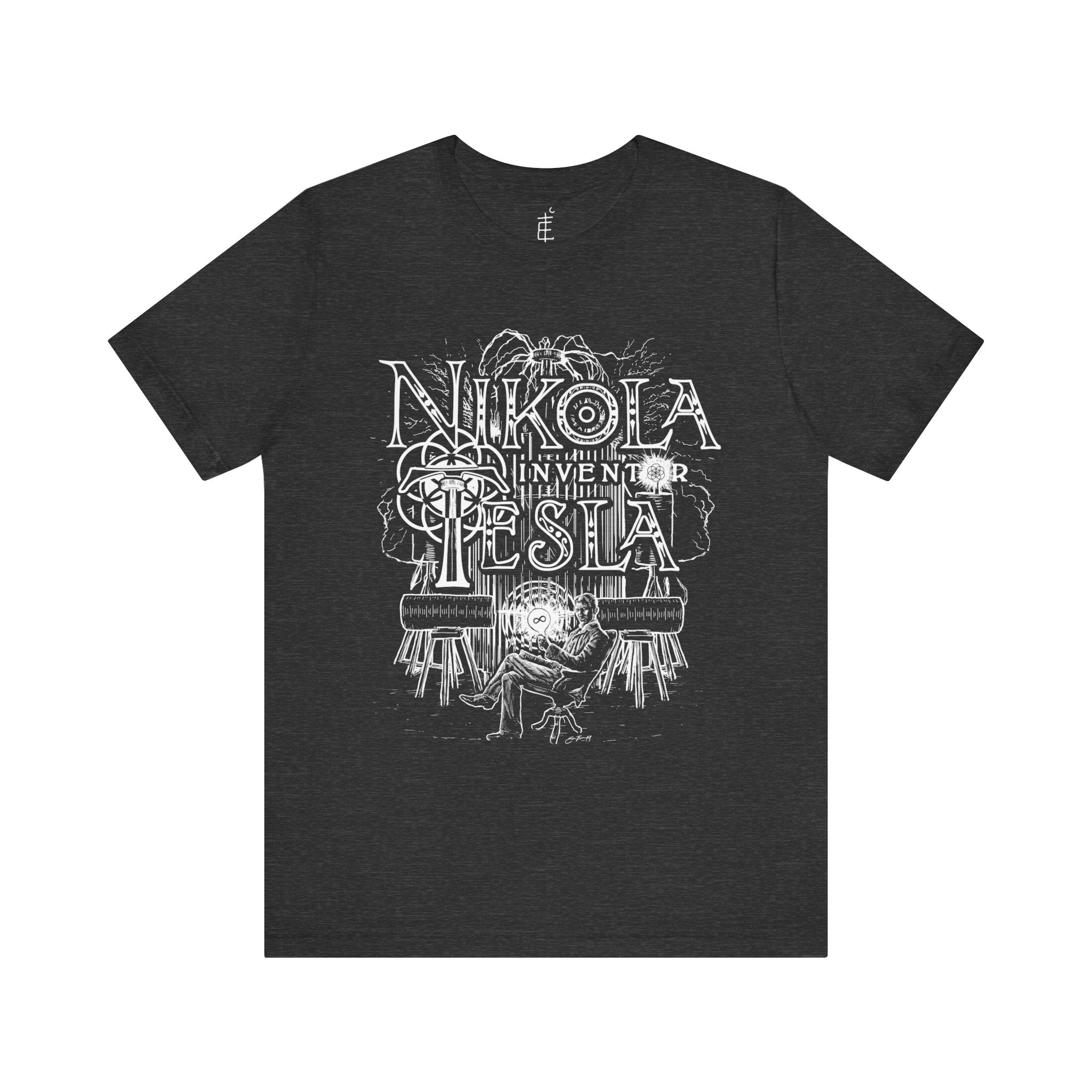 'Nikola Tesla' Unisex Jersey Tee