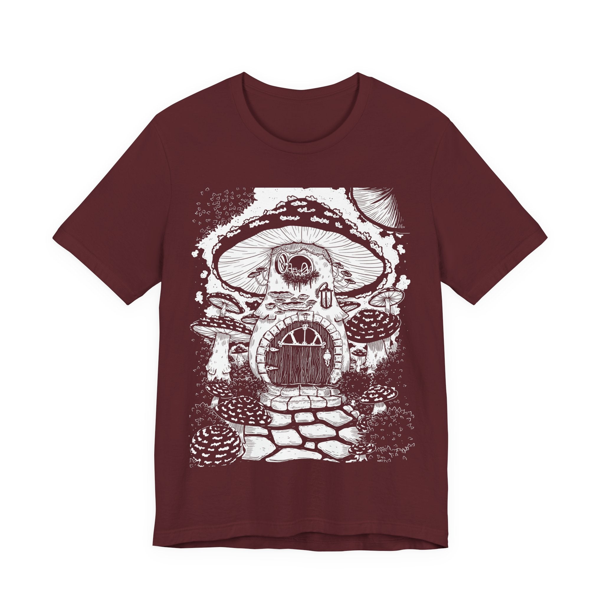 Mushroom Home Unisex Jersey Tee