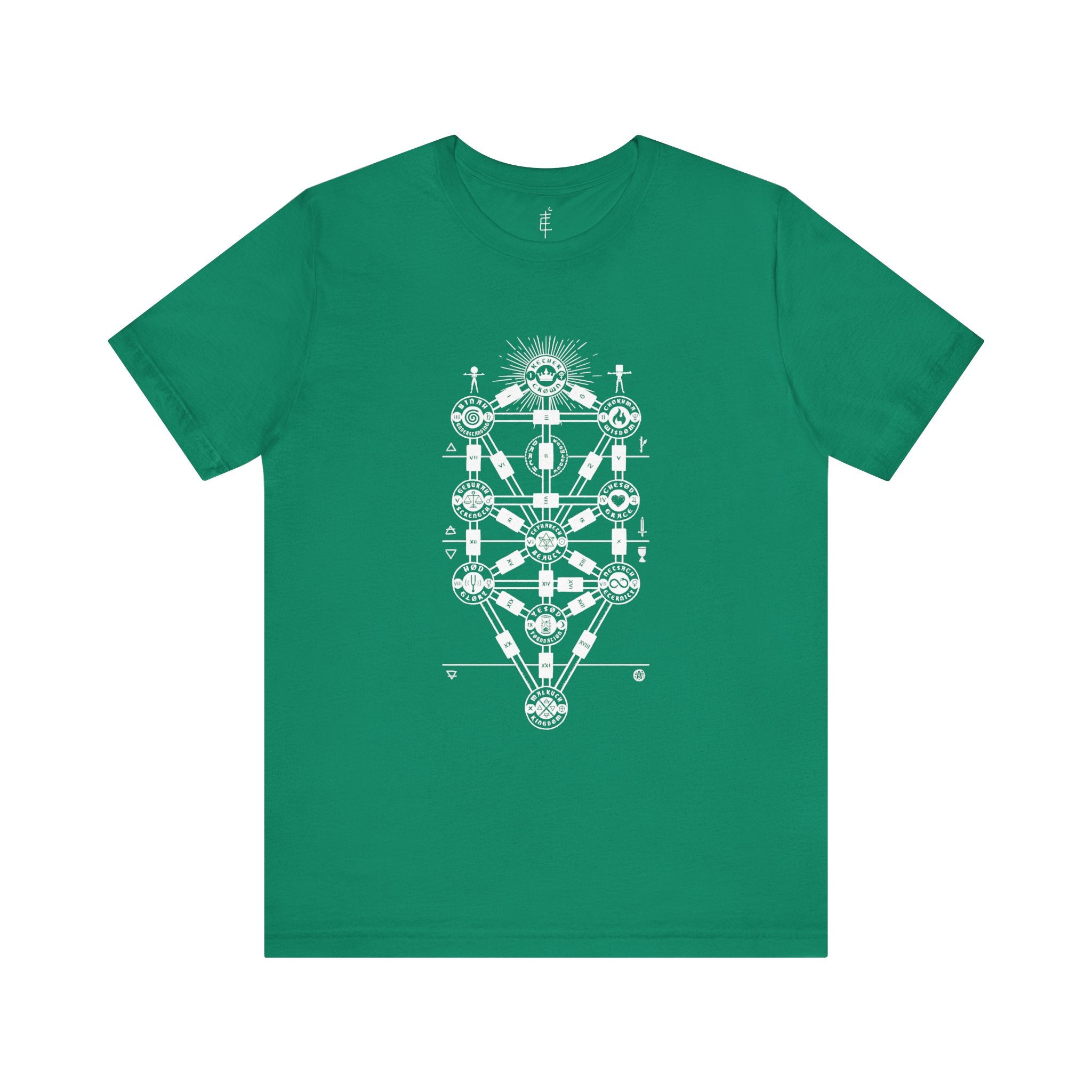 'Tree of Life Chart' Illustration Unisex Jersey T-Shirt