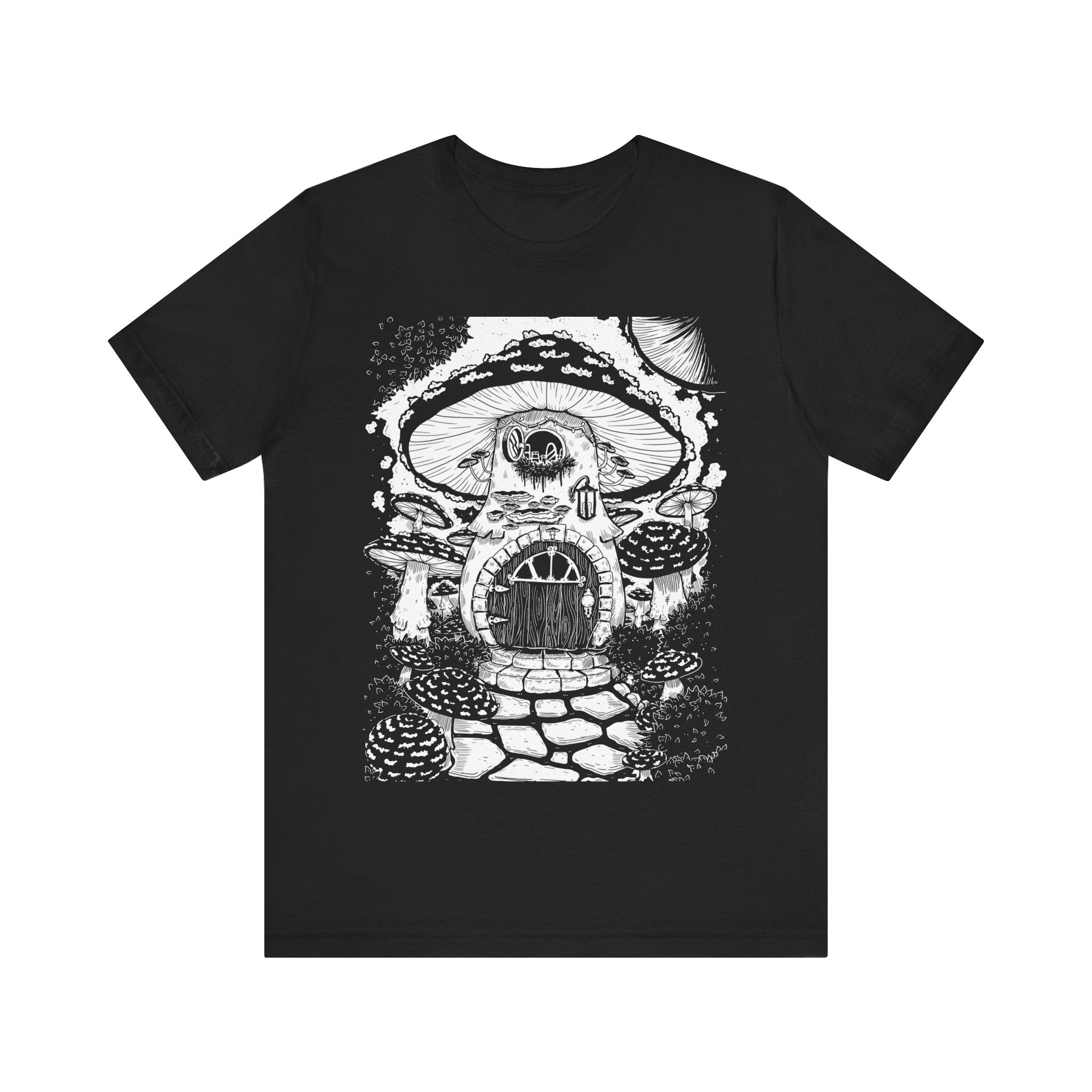 Mushroom Home Unisex Jersey Tee