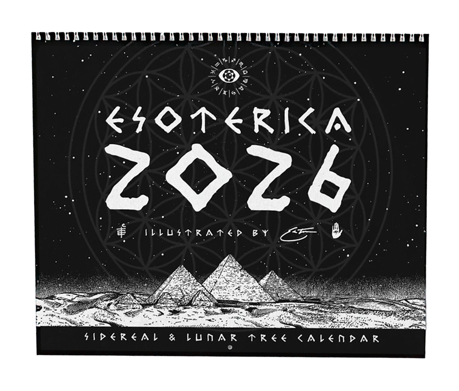 'Esoterica 2026' Sidereal & Lunar Tree Artisan Calendar