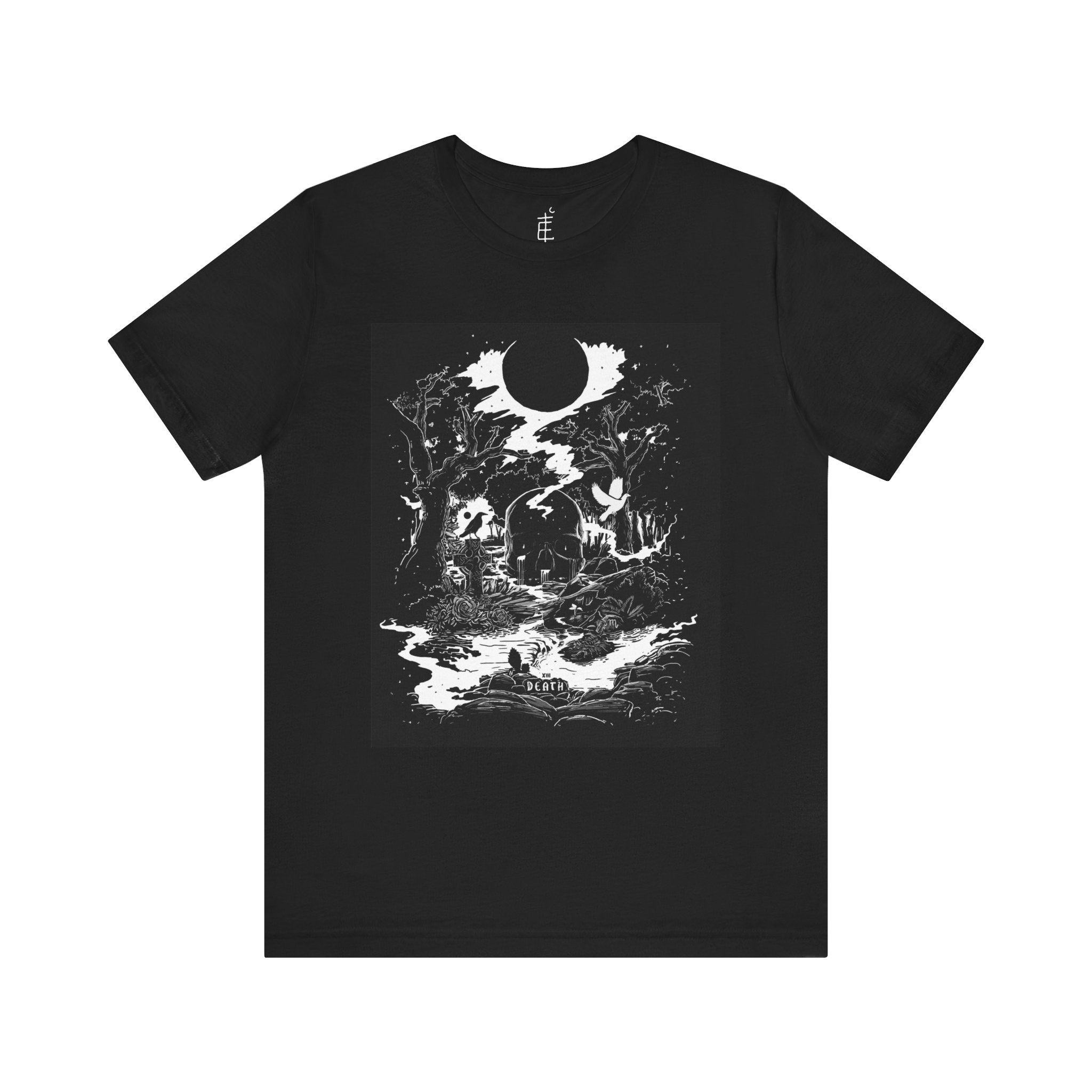 'Death Tarot Card' Unisex Premium Jersey Tee
