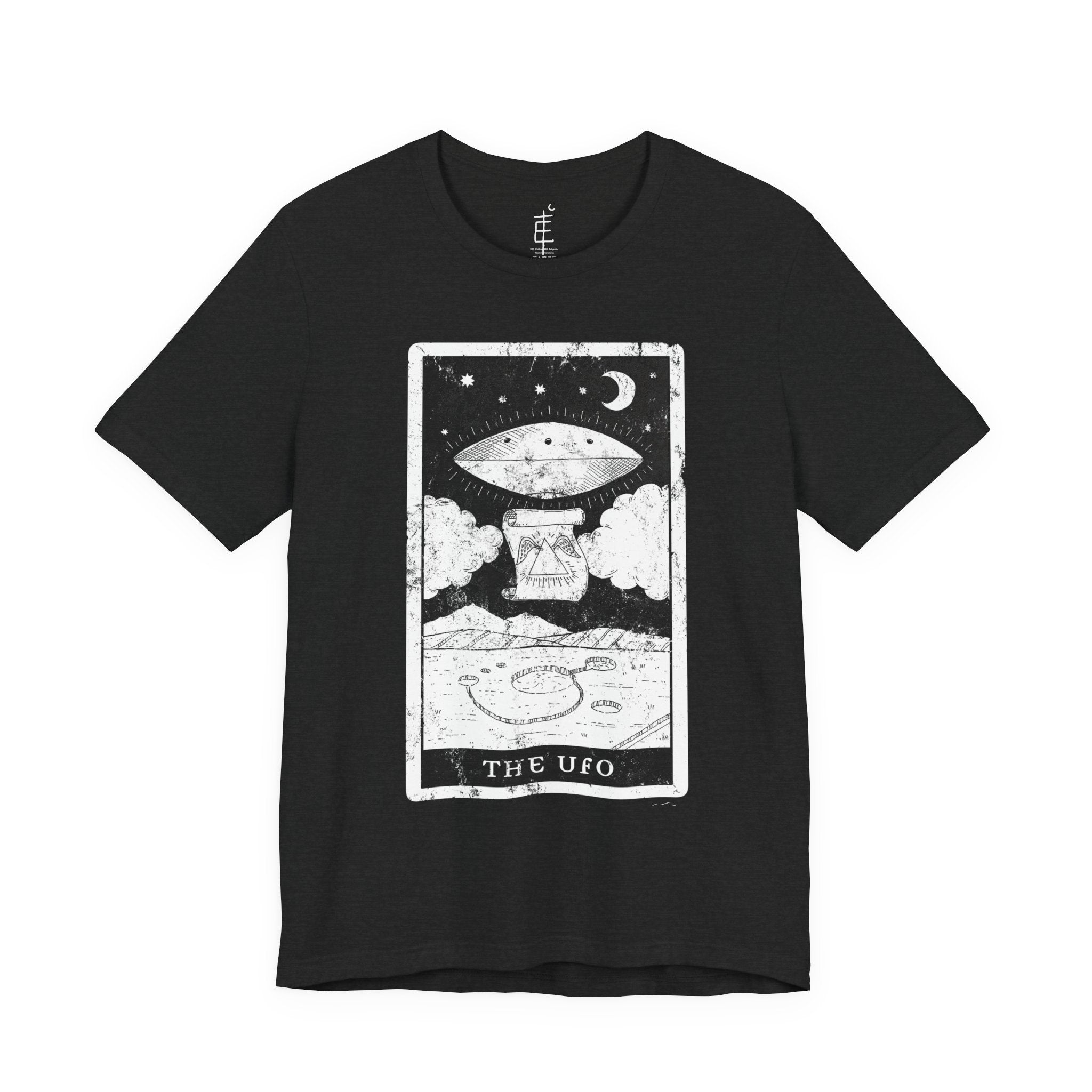'The UFO Tarot Card' Unisex Jersey Tee