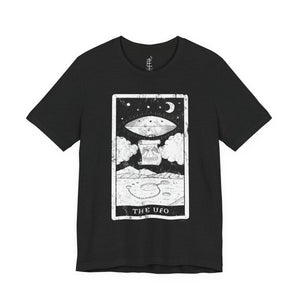 'The UFO Tarot Card' Unisex Jersey Tee