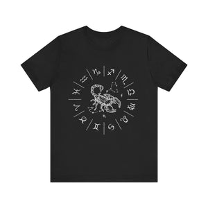 'Scorpio Wheel' Unisex Jersey Tee