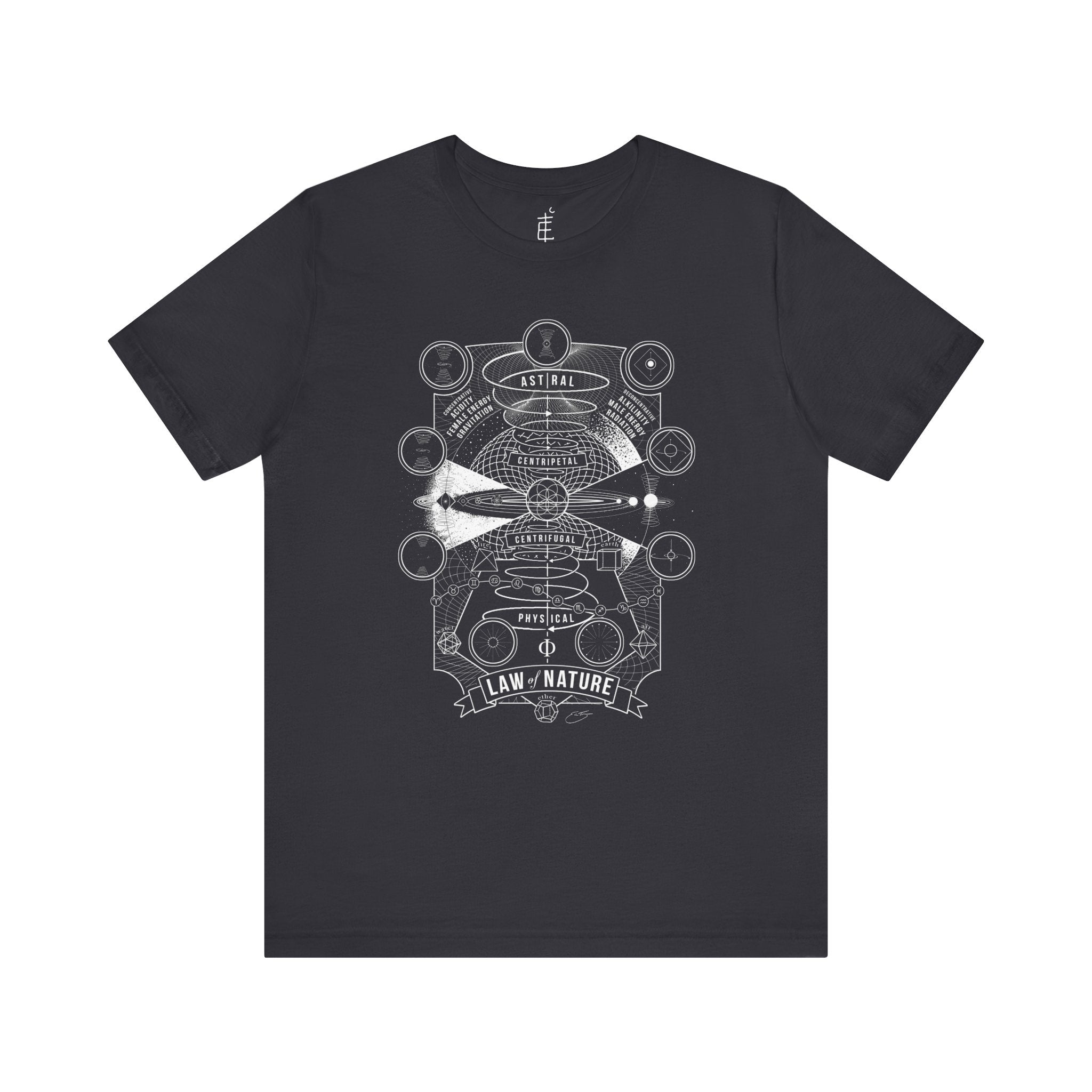 'Law of Nature' Unisex Jersey Tee
