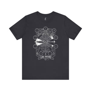 'Law of Nature' Unisex Jersey Tee