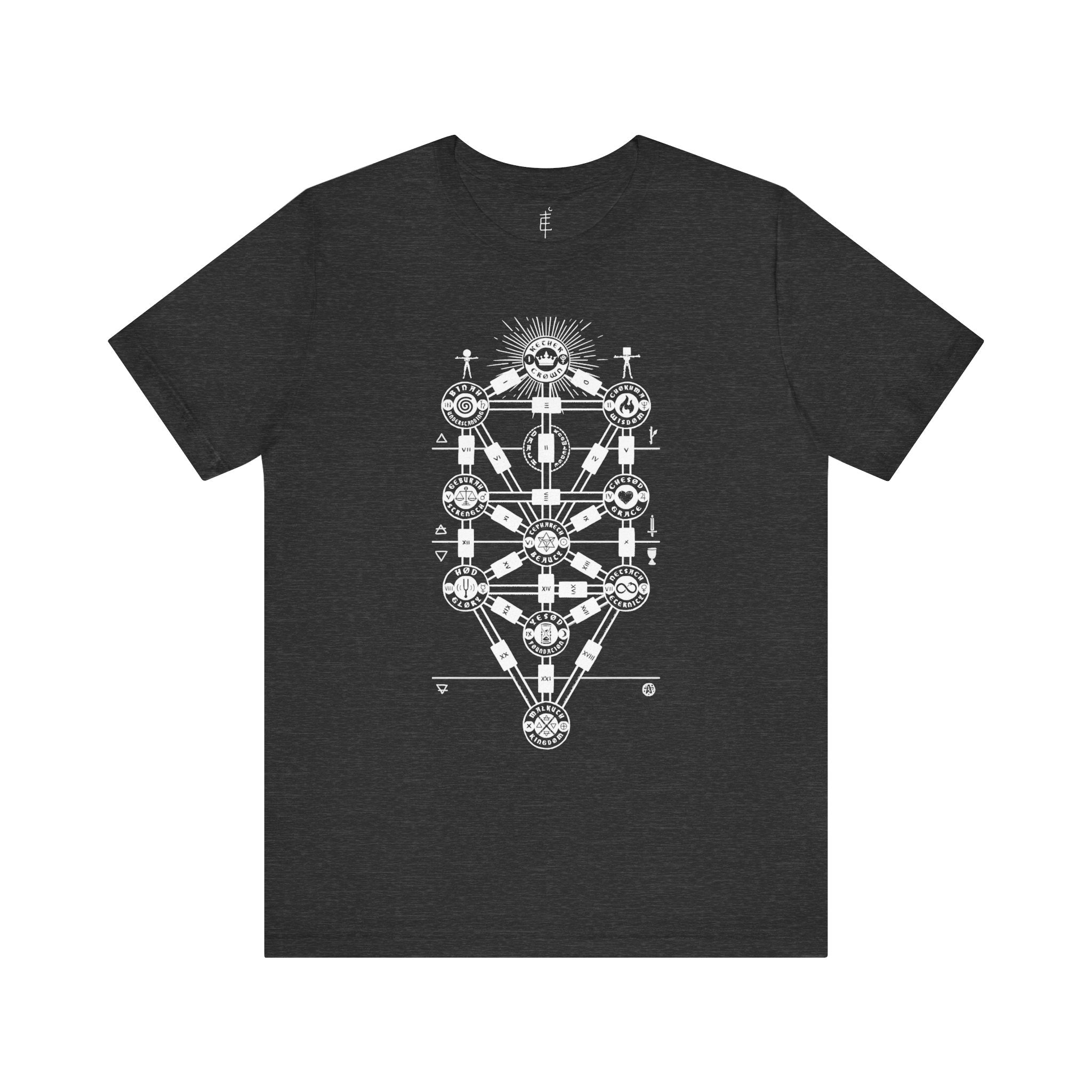 'Tree of Life Chart' Illustration Unisex Jersey T-Shirt