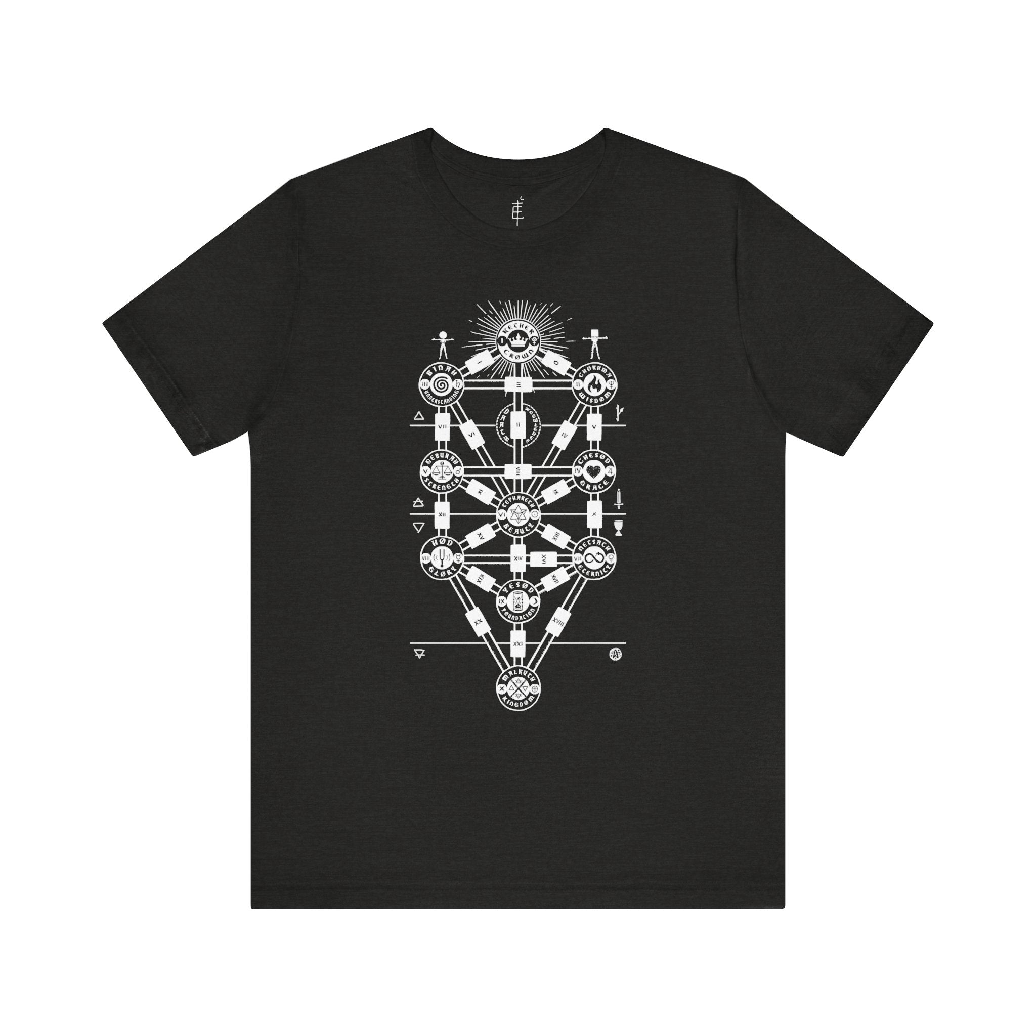 'Tree of Life Chart' Illustration Unisex Jersey T-Shirt