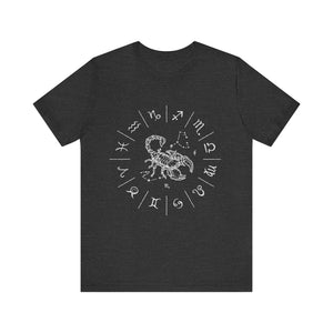 'Scorpio Wheel' Unisex Jersey Tee