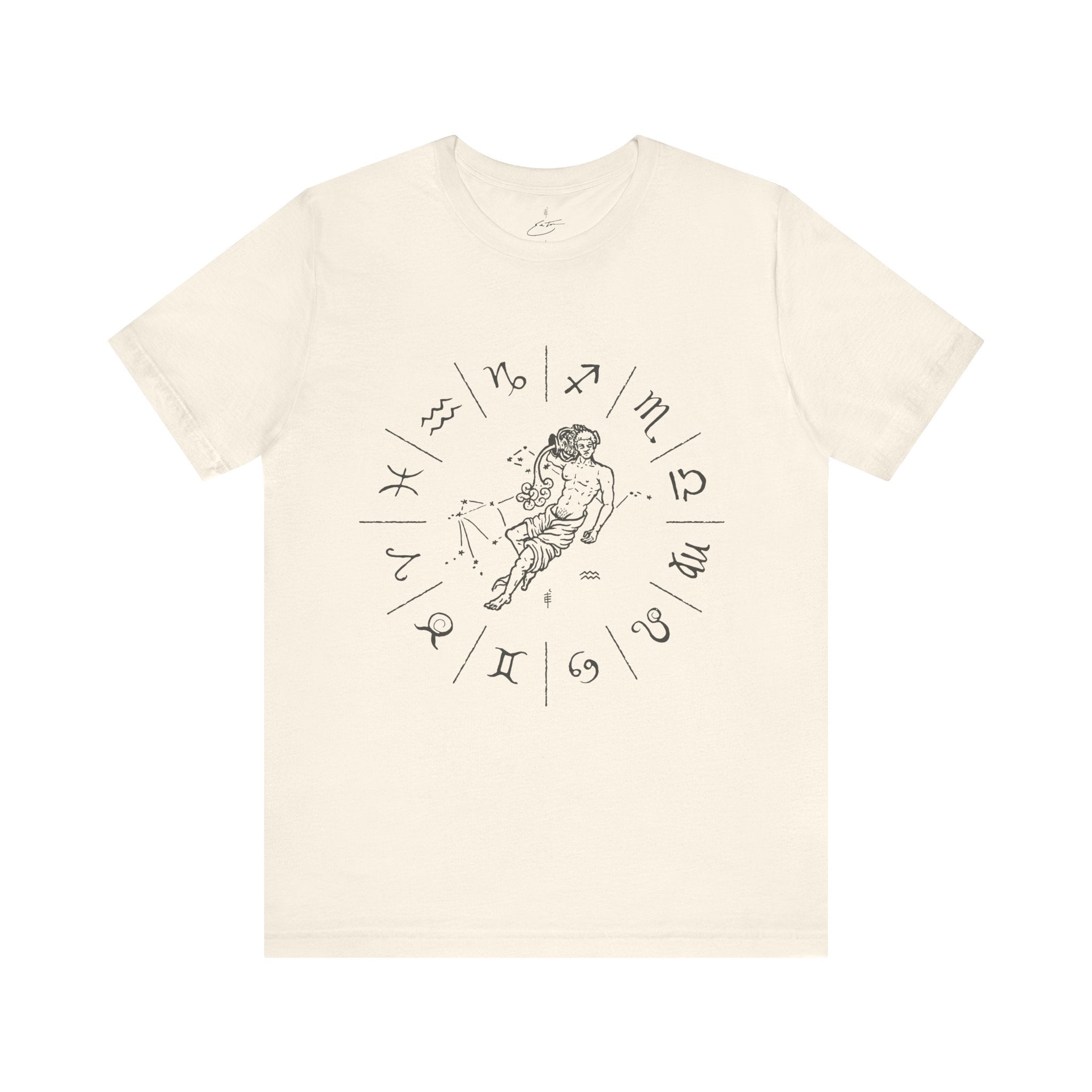 'Aquarius Wheel' Unisex Jersey Tee