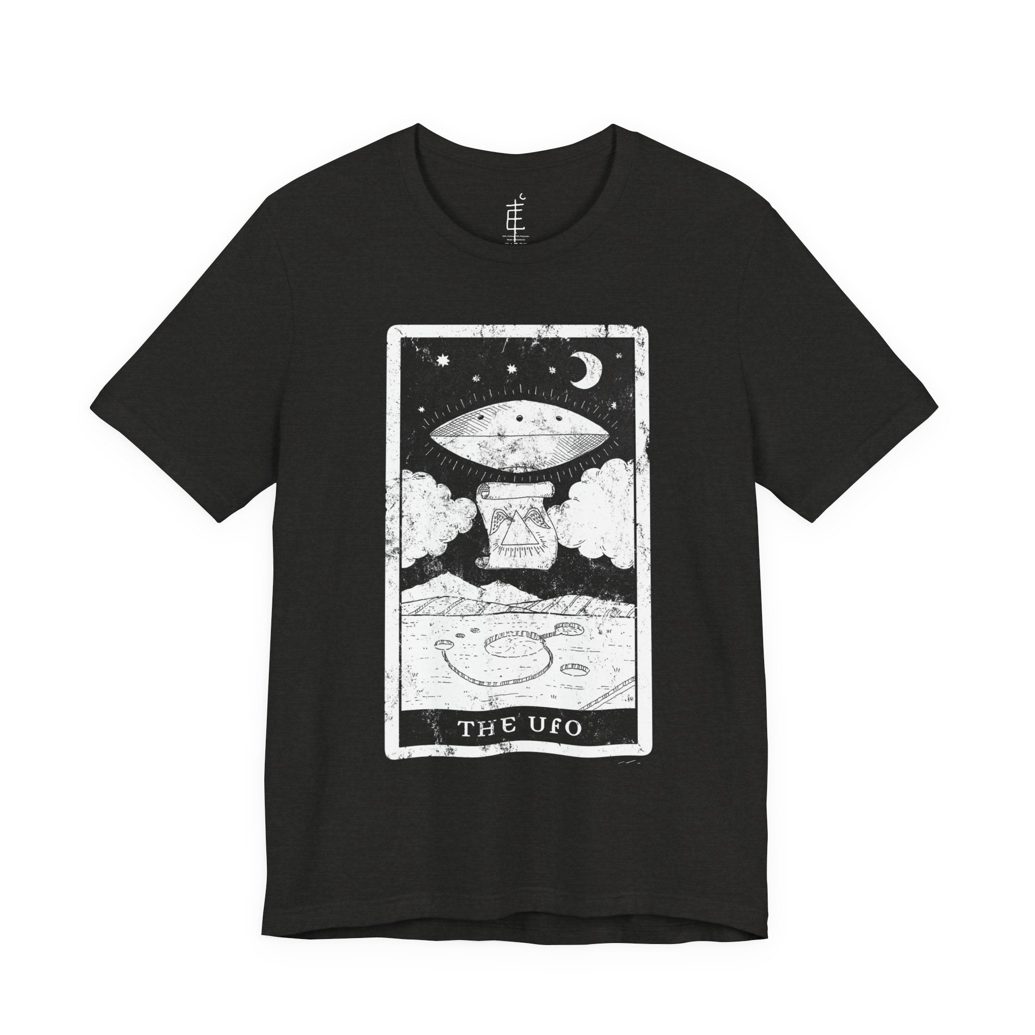 'The UFO Tarot Card' Unisex Jersey Tee