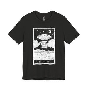 'The UFO Tarot Card' Unisex Jersey Tee