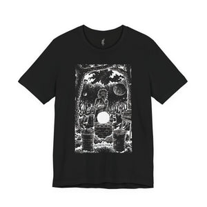 'The Astrologer Tarot Card' Illustration Unisex Jersey T-Shirt