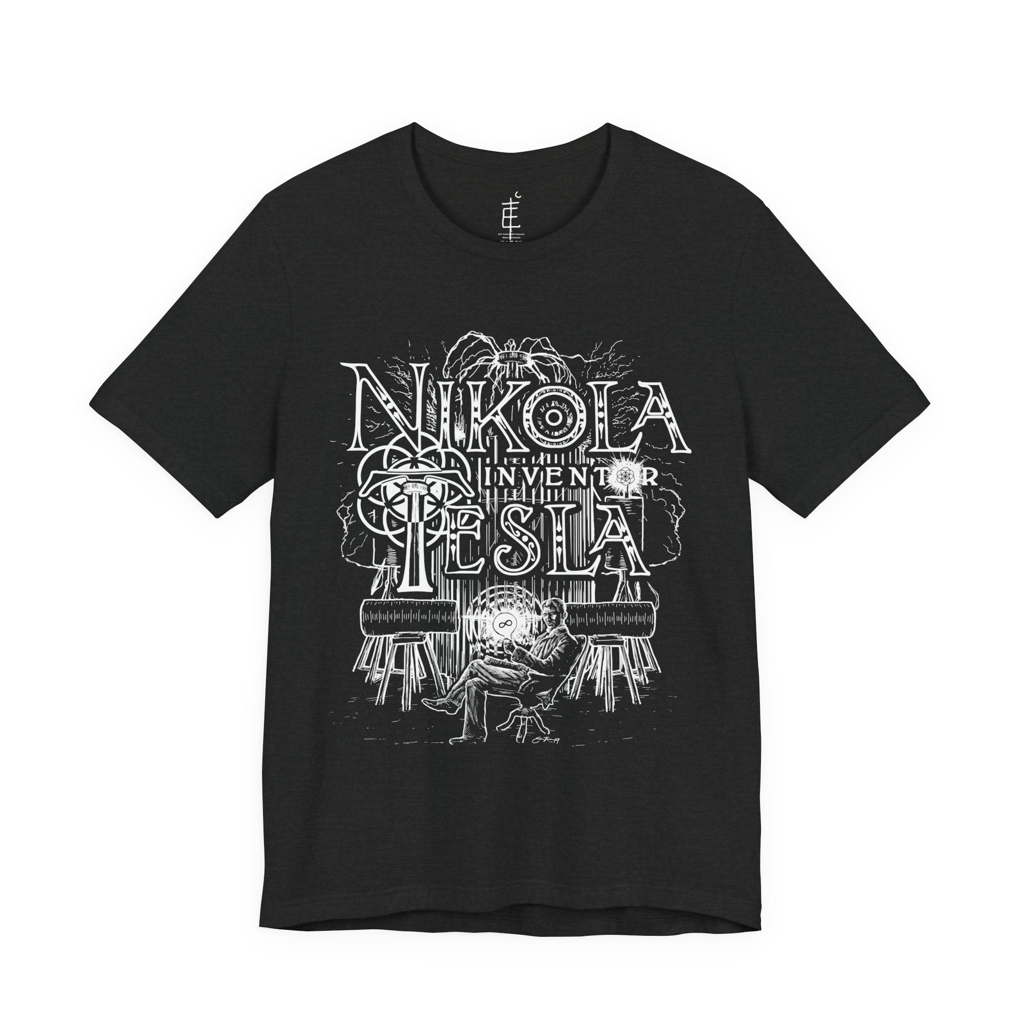 'Nikola Tesla' Unisex Jersey Tee