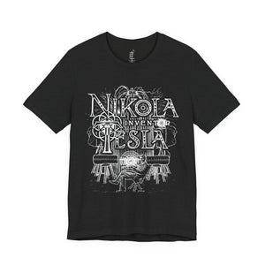 'Nikola Tesla' Unisex Jersey Tee
