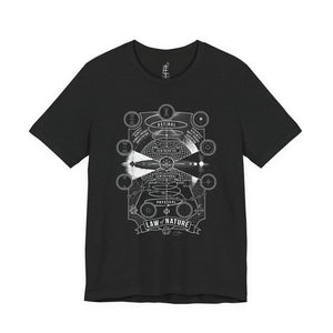 'Law of Nature' Unisex Jersey Tee