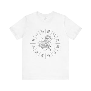 'Capricorn Wheel' Unisex Jersey Tee