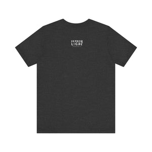 'Knight of Pentacles' Shadow Light Tarot Card Art on Unisex Jersey Tee