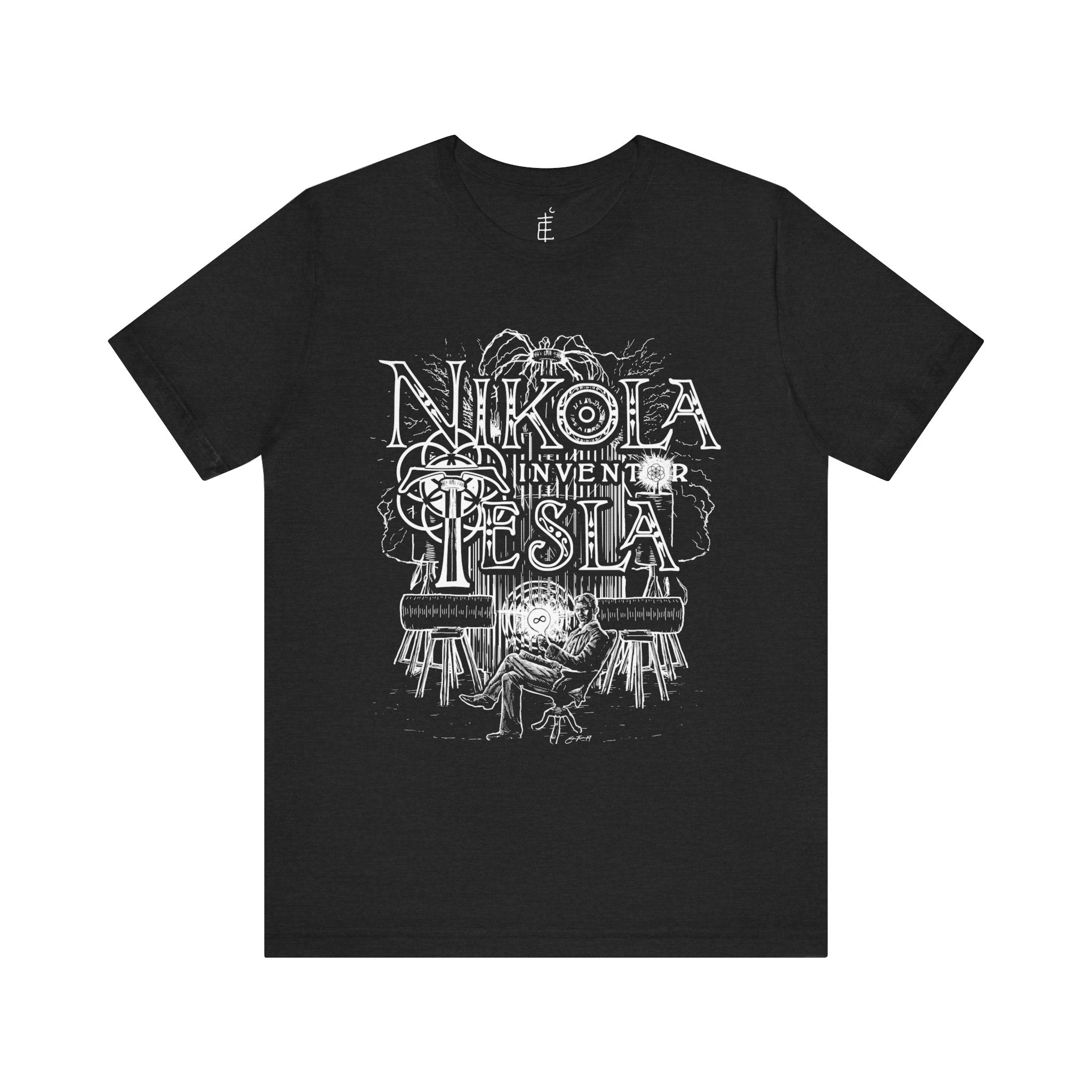 'Nikola Tesla' Unisex Jersey Tee