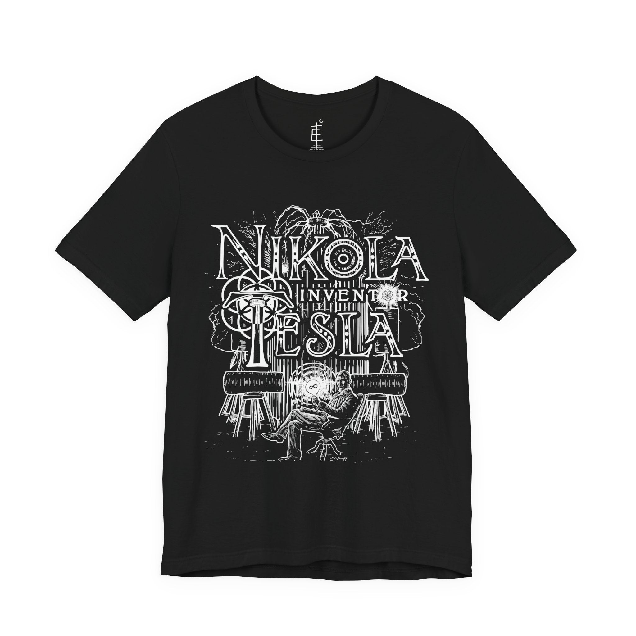 'Nikola Tesla' Unisex Jersey Tee