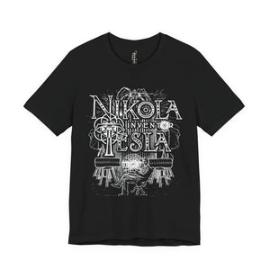 'Nikola Tesla' Unisex Jersey Tee