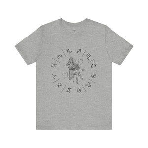 'Virgo Wheel' Unisex Jersey Tee