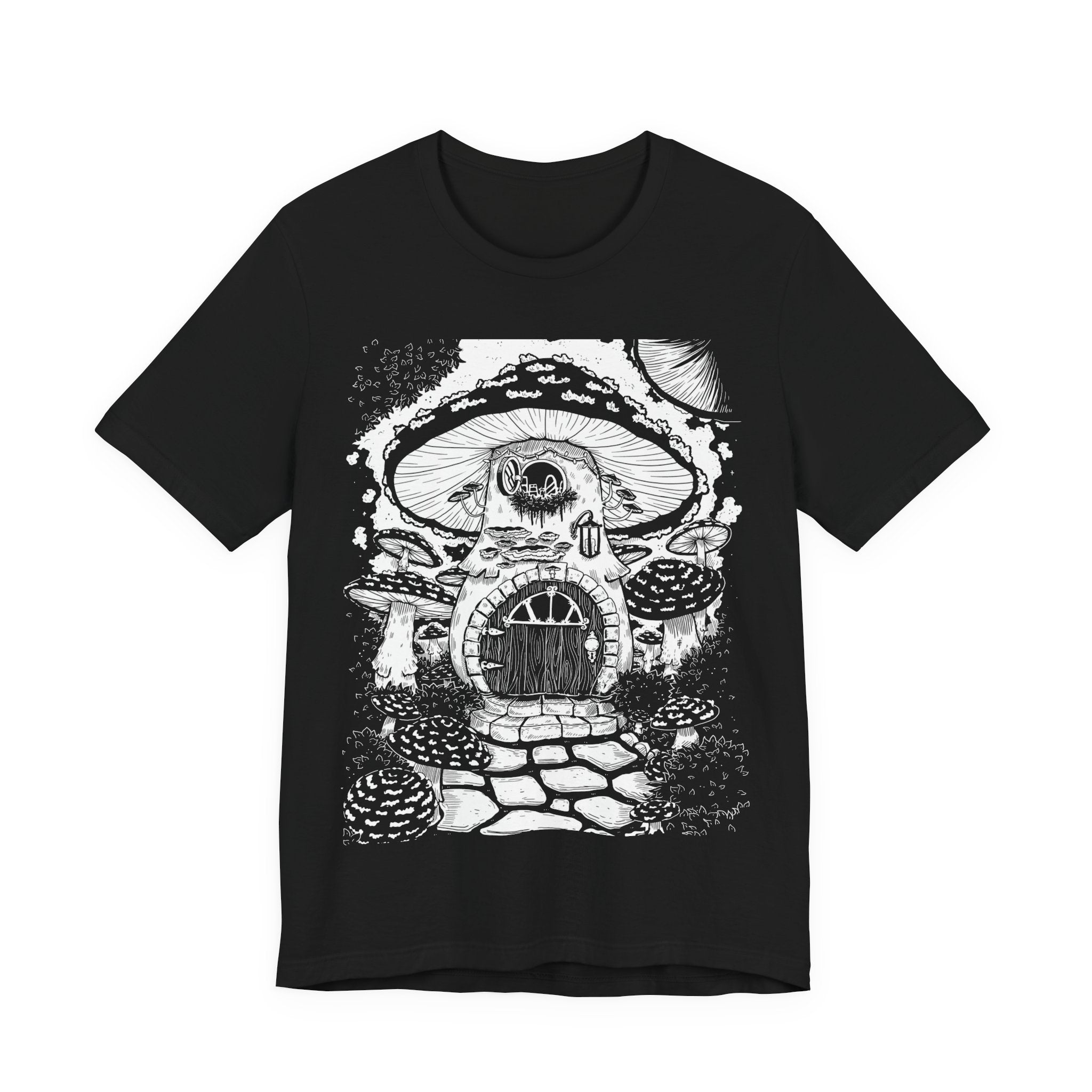 Mushroom Home Unisex Jersey Tee