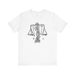 'Libra' Unisex Jersey Tee