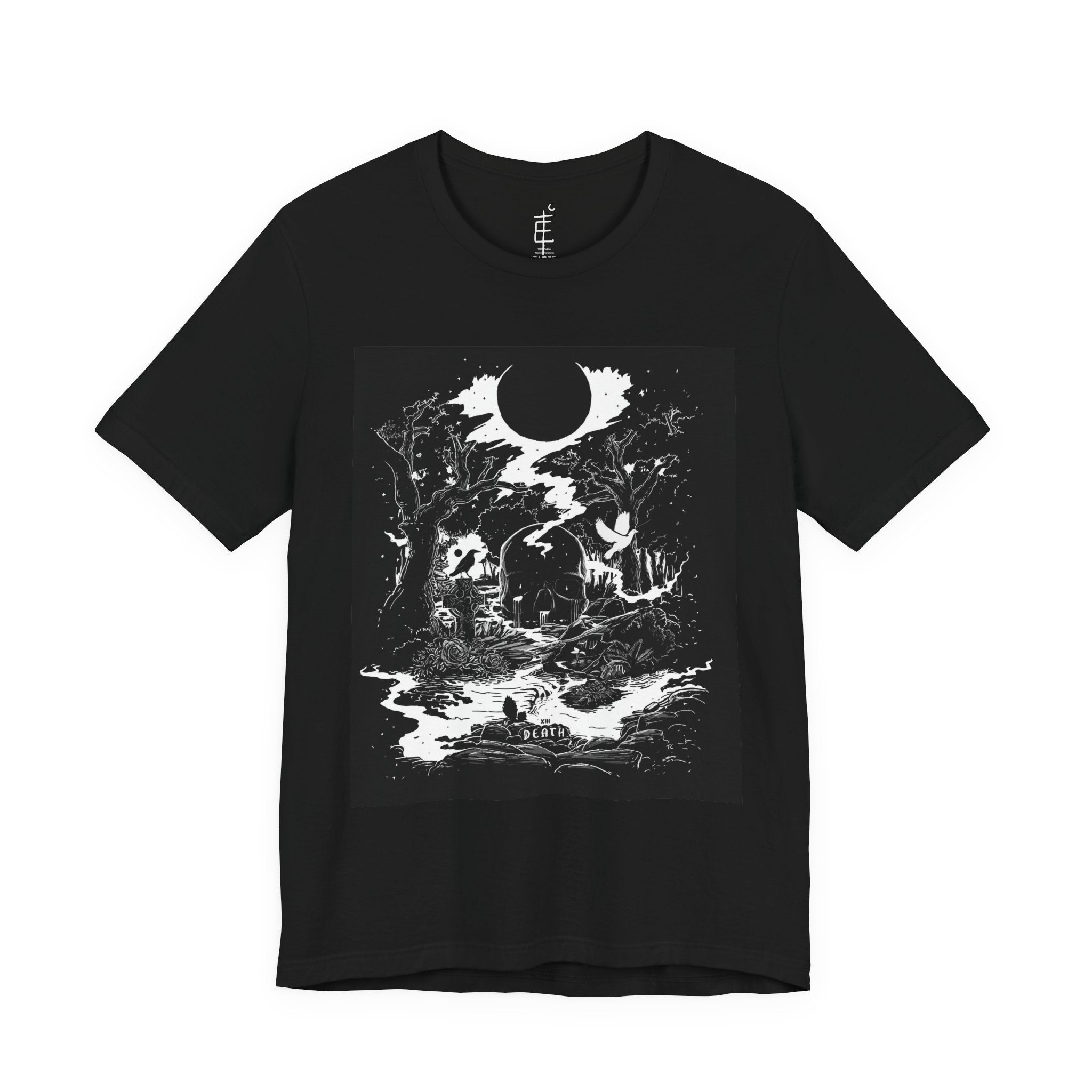 'Death Tarot Card' Unisex Premium Jersey Tee