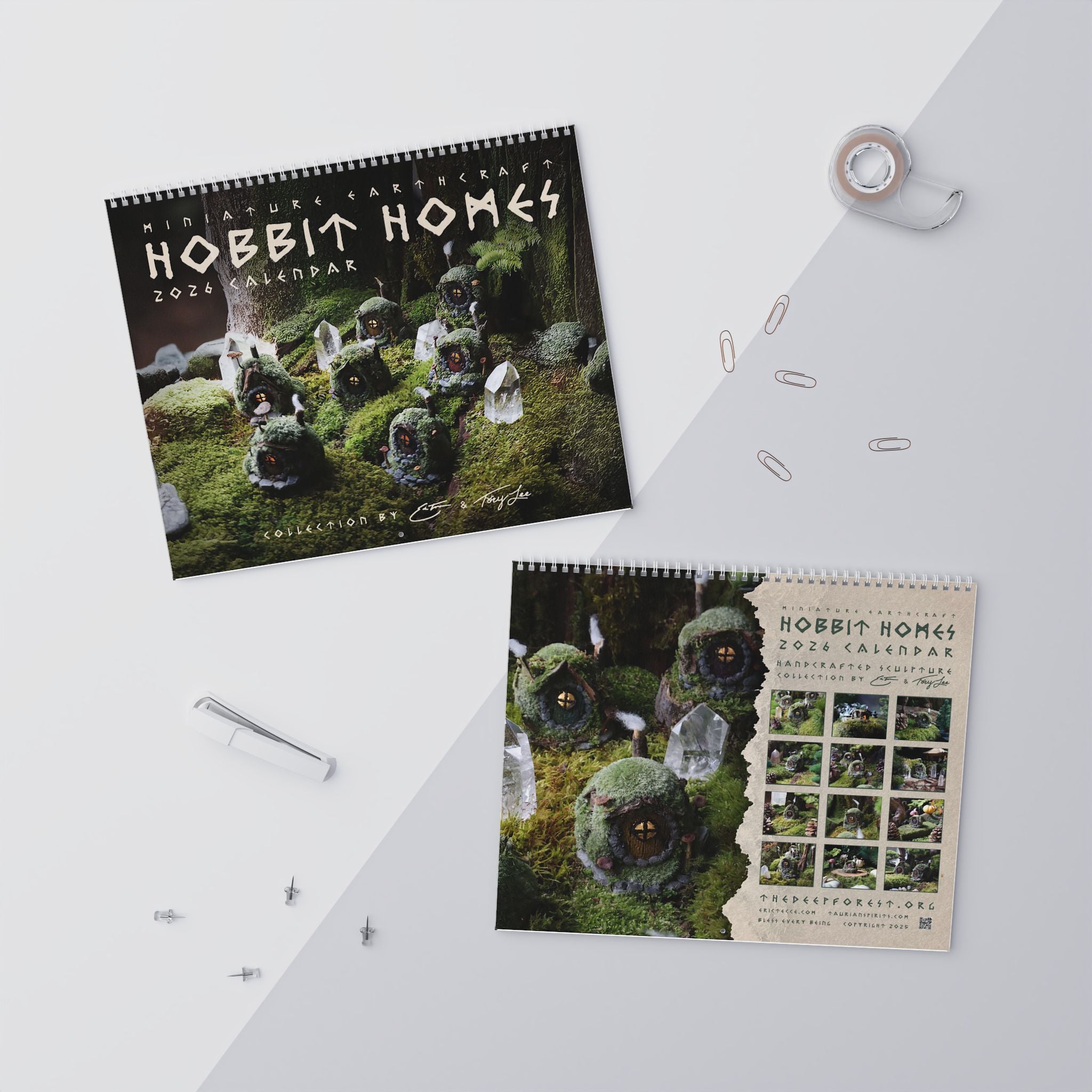 'Hobbit Homes' 2026 Artisan Calendar