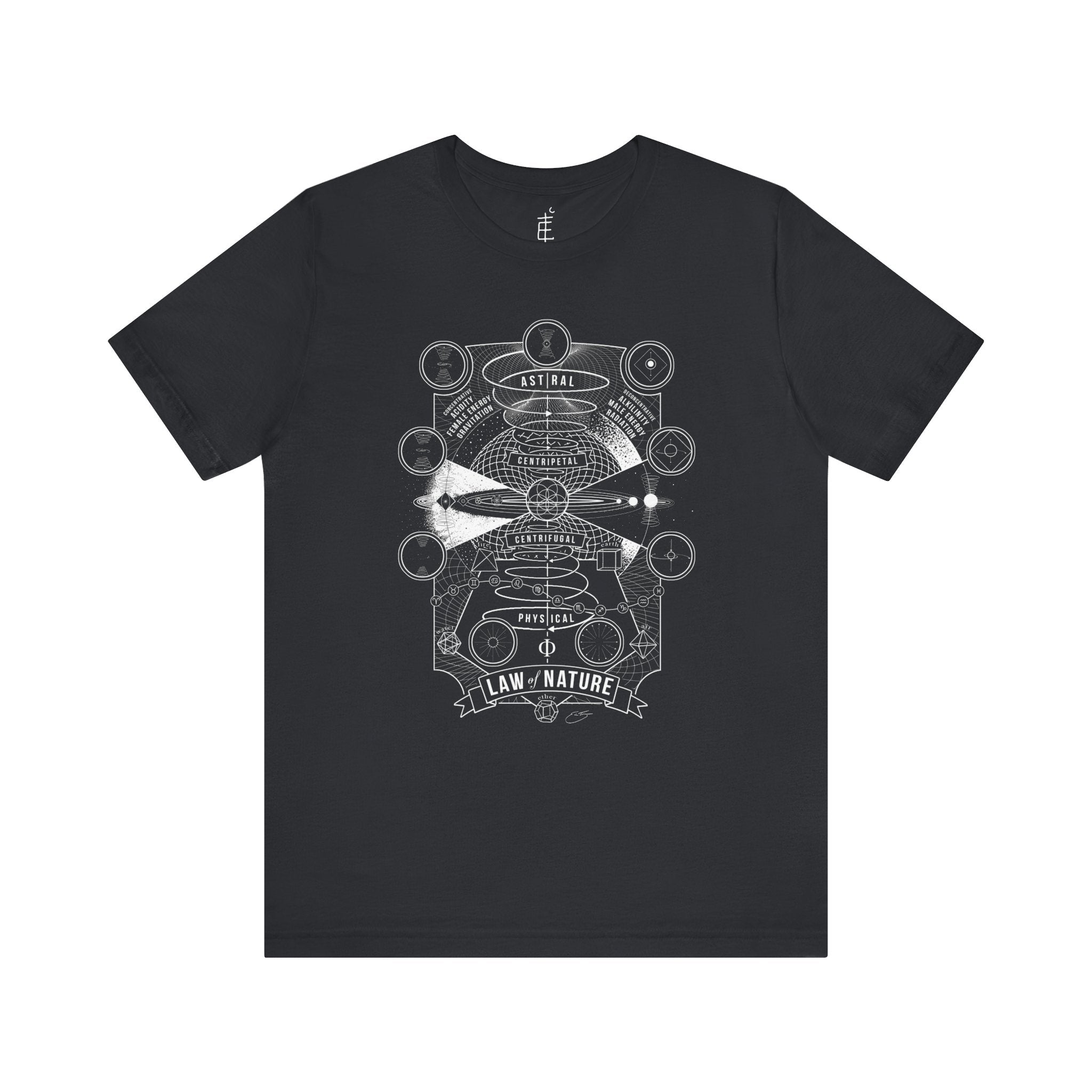 'Law of Nature' Unisex Jersey Tee