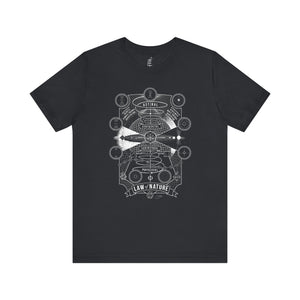 'Law of Nature' Unisex Jersey Tee