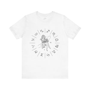 'Virgo Wheel' Unisex Jersey Tee