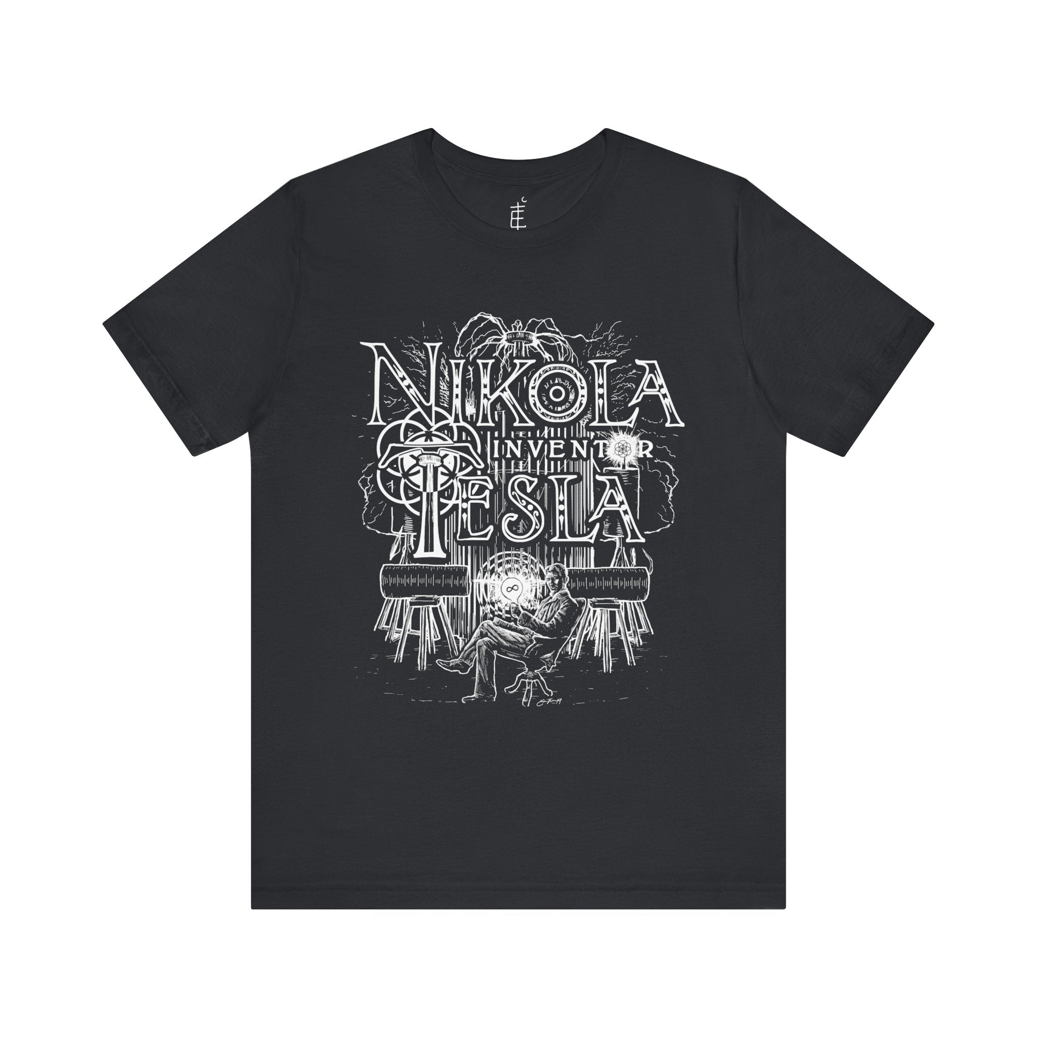 'Nikola Tesla' Unisex Jersey Tee