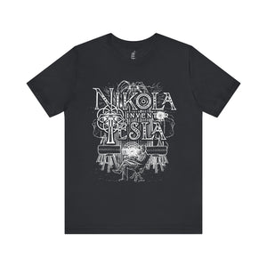 'Nikola Tesla' Unisex Jersey Tee