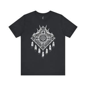 'Sri Yantra Dream Catcher' Unisex Jersey Tee