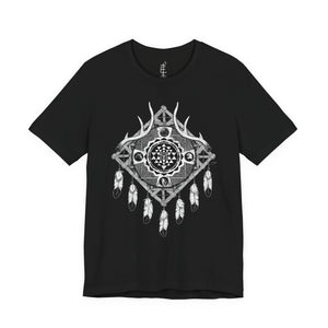 'Sri Yantra Dream Catcher' Unisex Jersey Tee