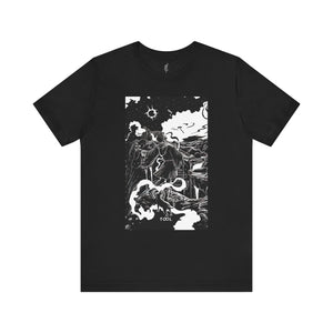 'The Fool Tarot Card' Illustration Unisex Jersey T-Shirt