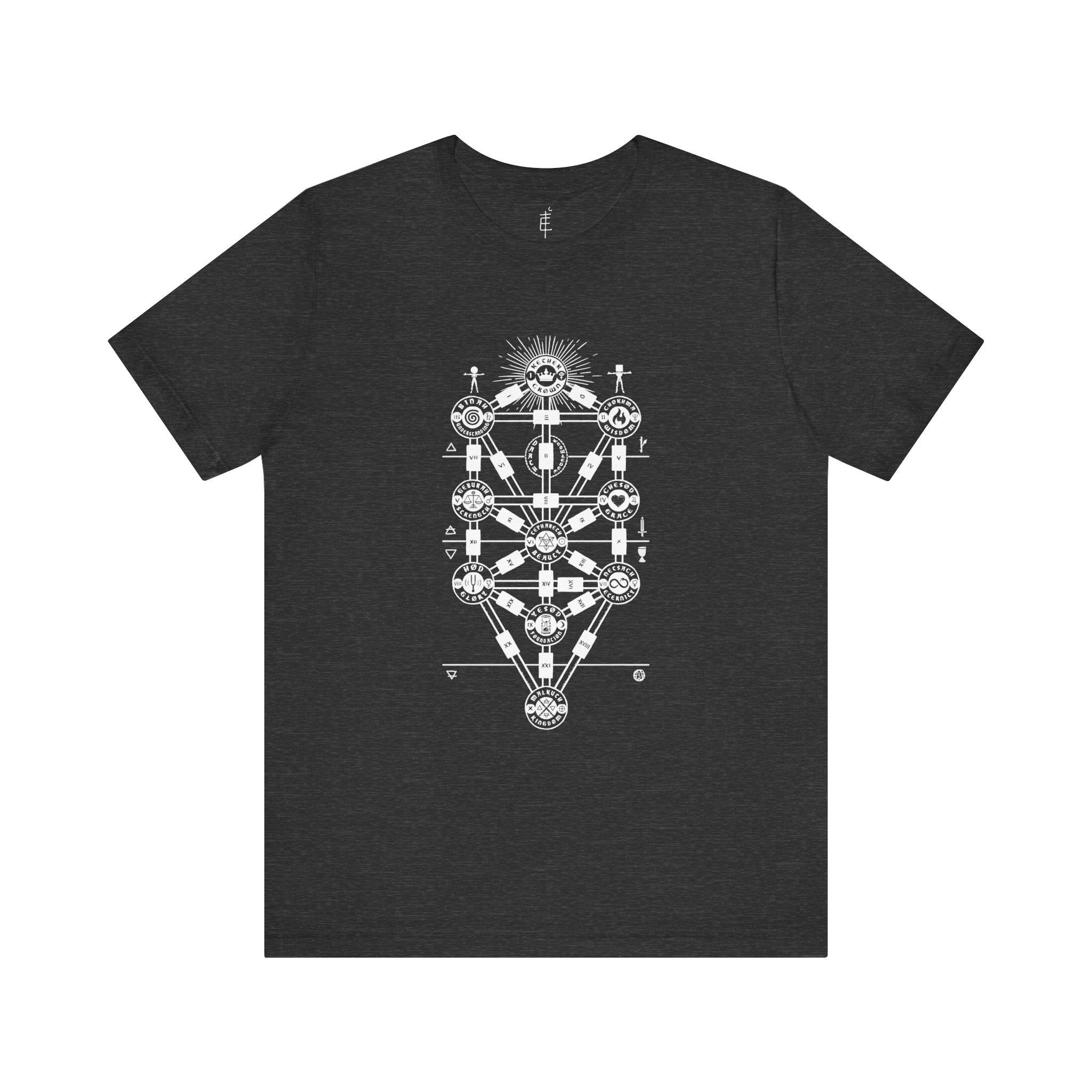 'Tree of Life Chart' Illustration Unisex Jersey T-Shirt