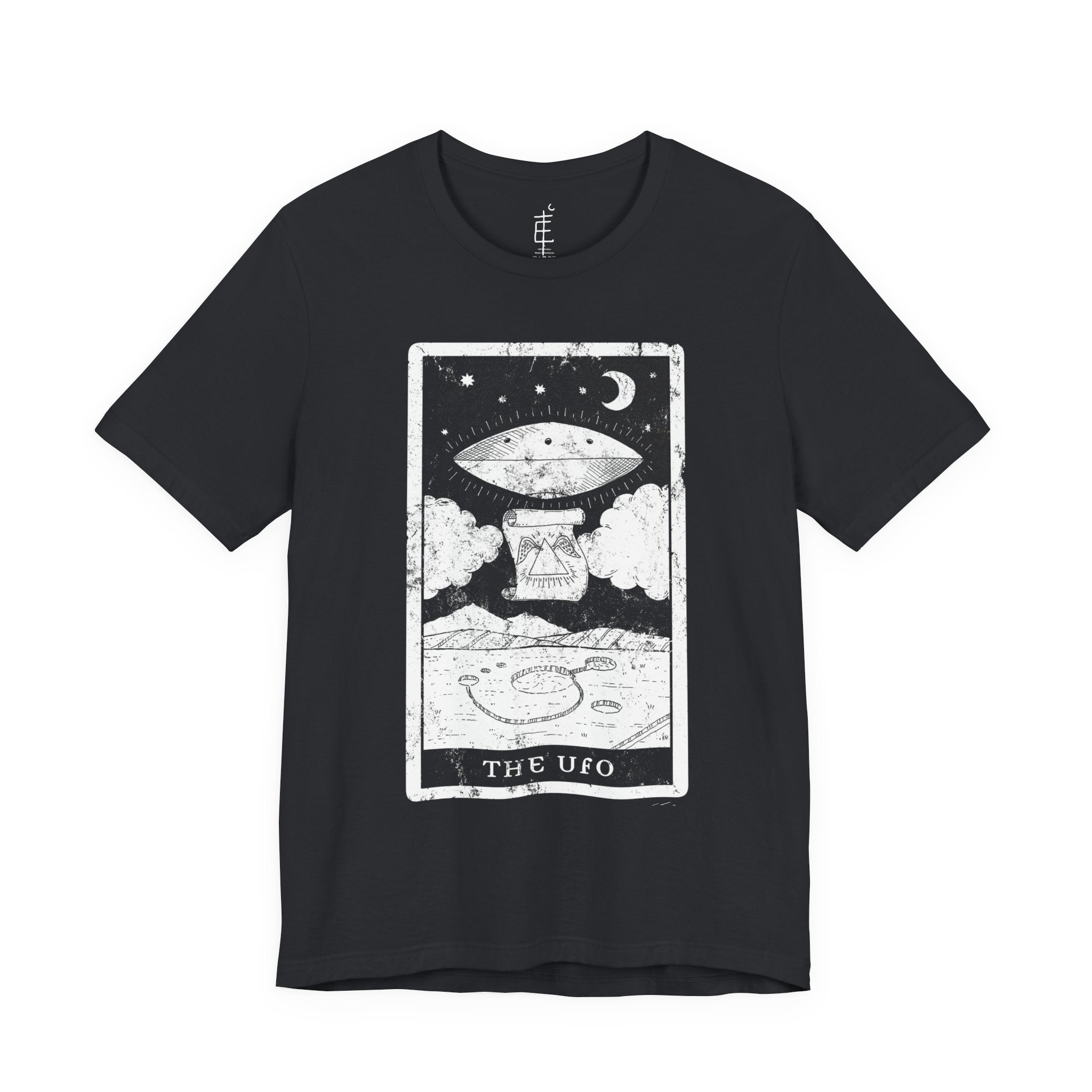 'The UFO Tarot Card' Unisex Jersey Tee