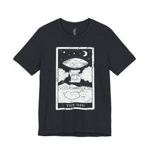 'The UFO Tarot Card' Unisex Jersey Tee