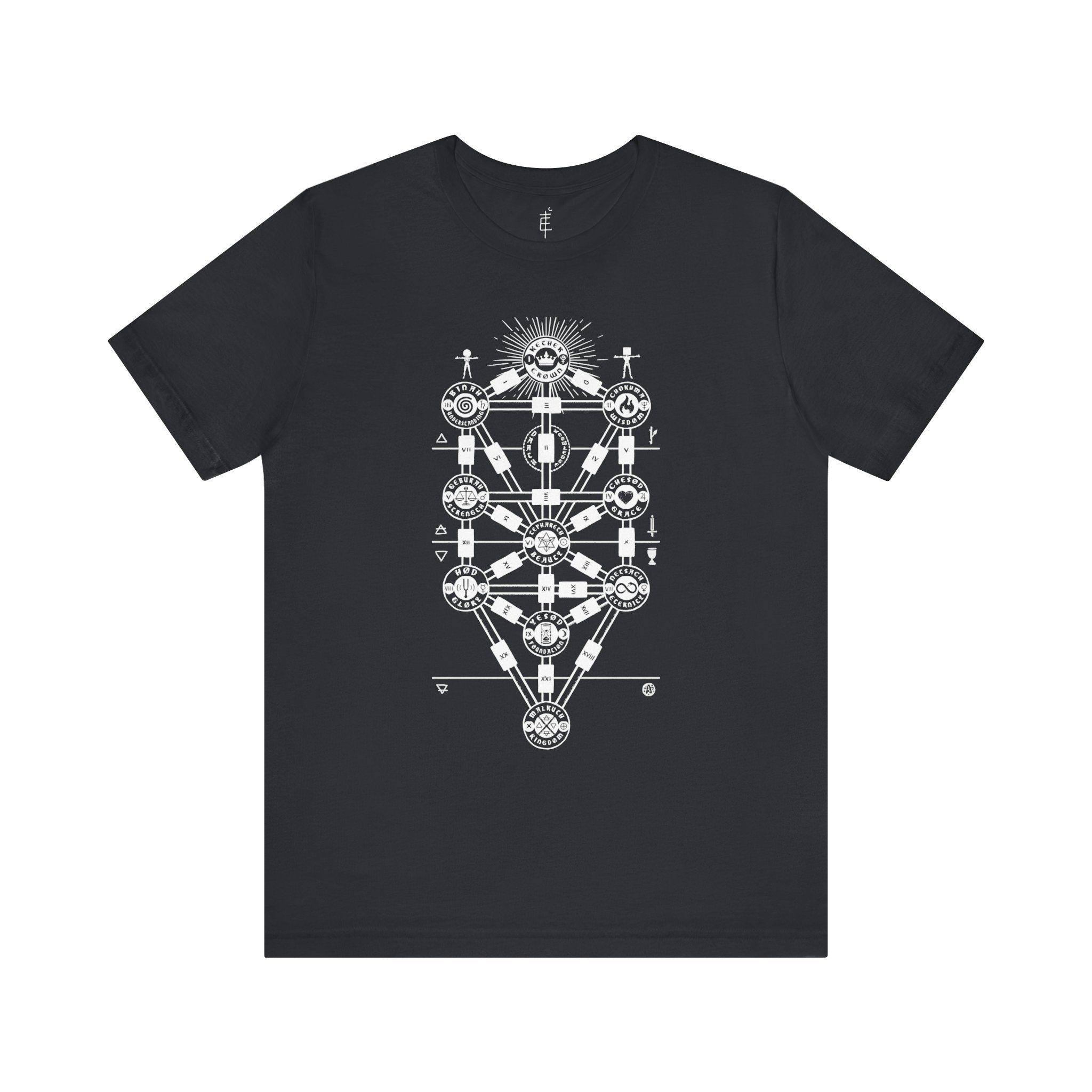 'Tree of Life Chart' Illustration Unisex Jersey T-Shirt