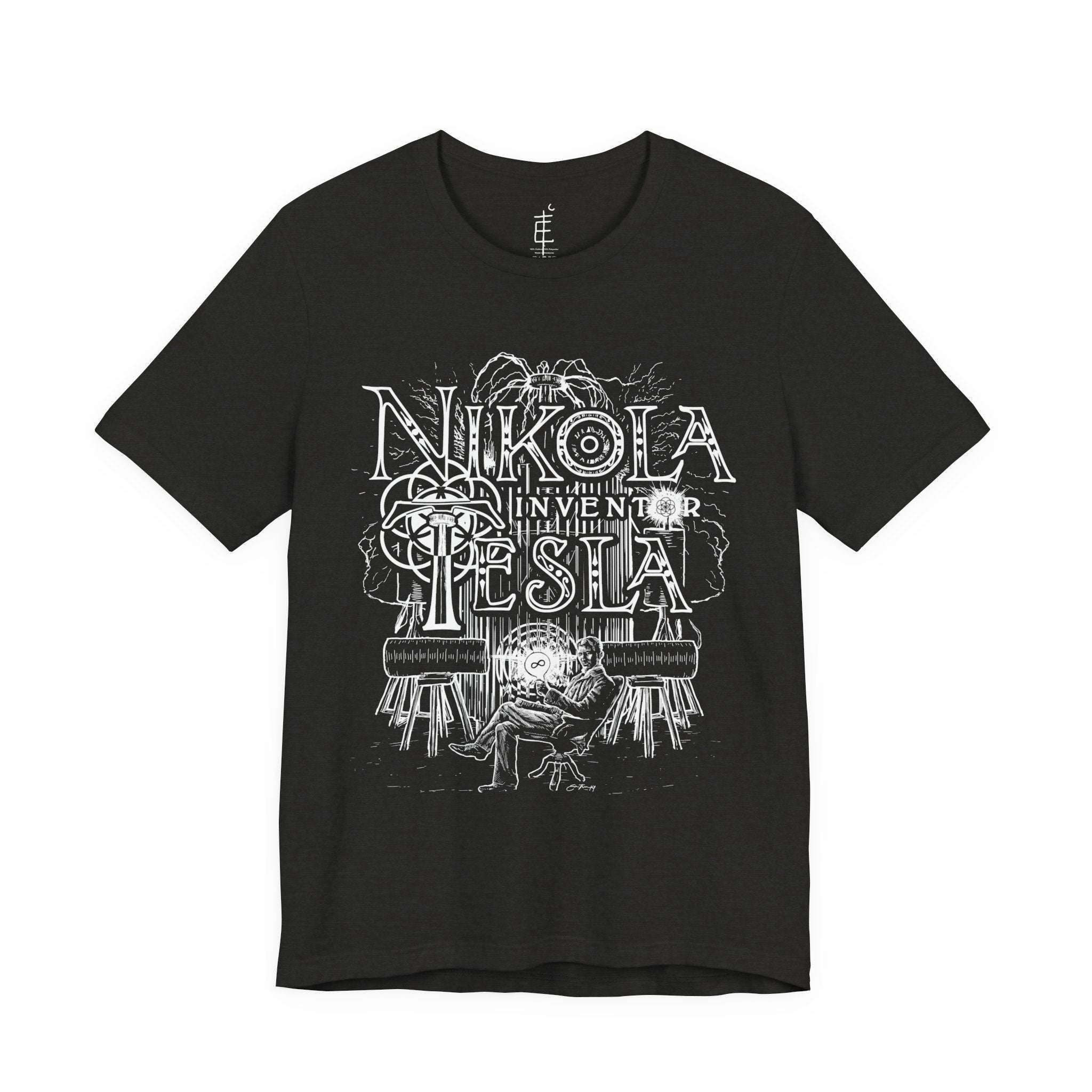 'Nikola Tesla' Unisex Jersey Tee